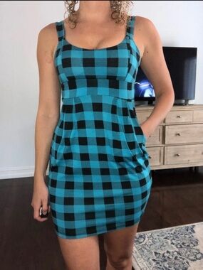 Vintage Forever 21 Plaid Mini Dress